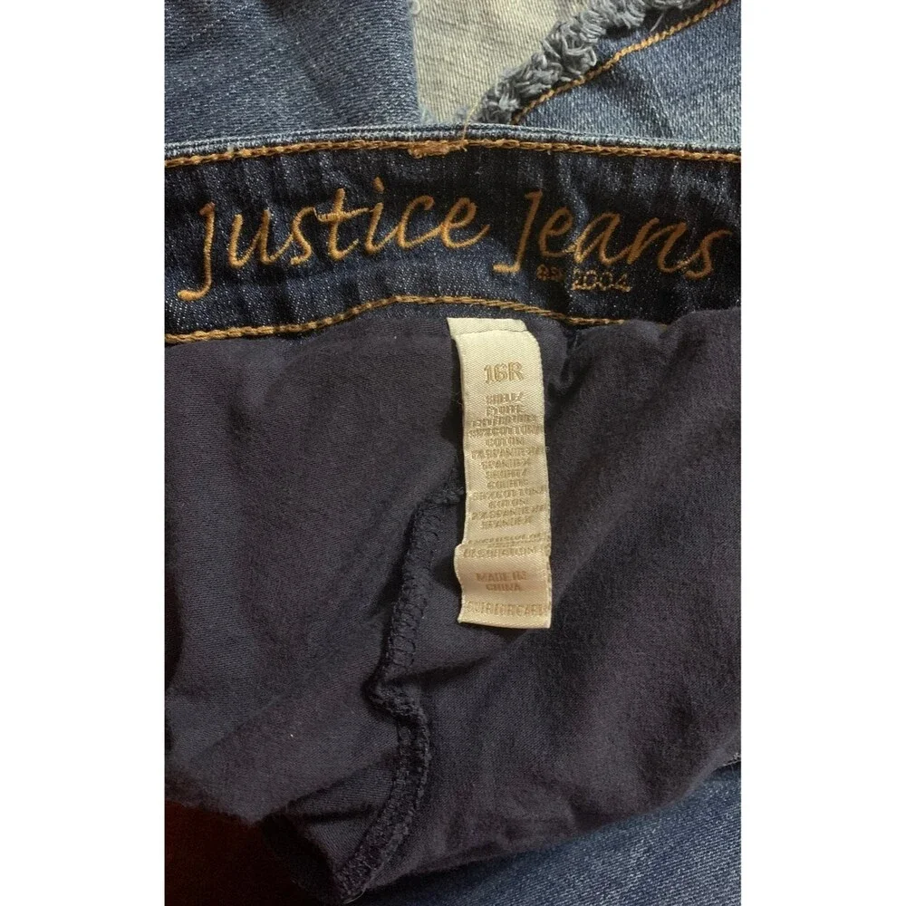 Justice Denim Skirt. Size 16.